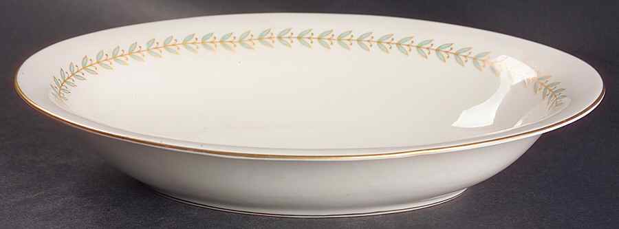 Grosvenor 11" Oval Vegetable Bowl by Castleton (USA)-1