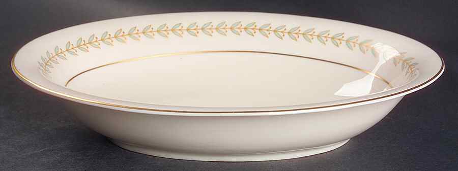 Grosvenor 11" Oval Vegetable Bowl by Castleton (USA)-1