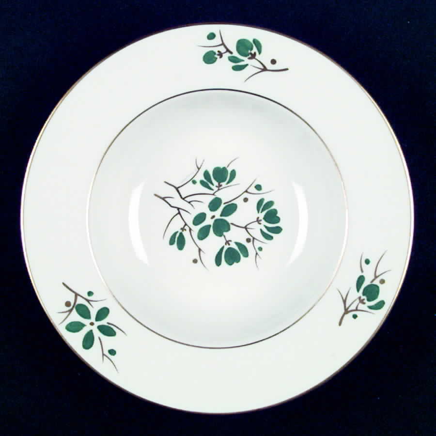 Jade Rim Soup Bowl by Castleton (USA)-1