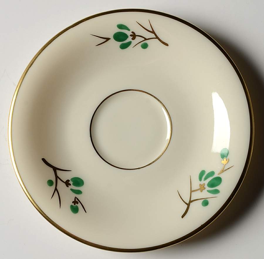 Jade Saucer for Demitasse Cup by Castleton (USA)-1