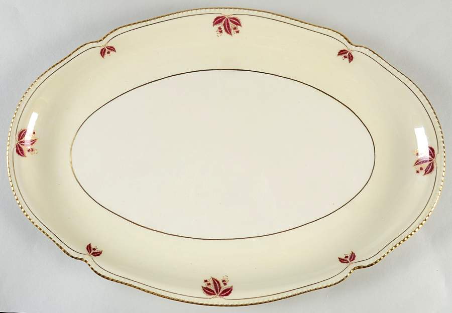 Jubilee 19" Oval Serving Platter by Castleton (USA)-1
