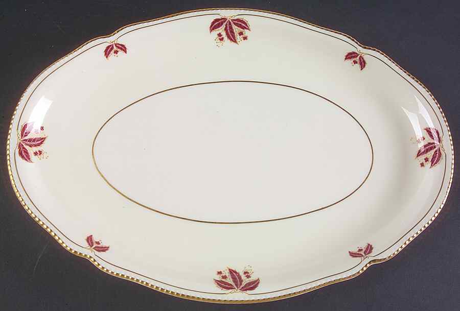 Jubilee 13" Oval Serving Platter by Castleton (USA)-1