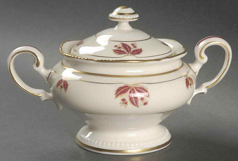Jubilee Sugar Bowl & Lid by Castleton (USA)-1