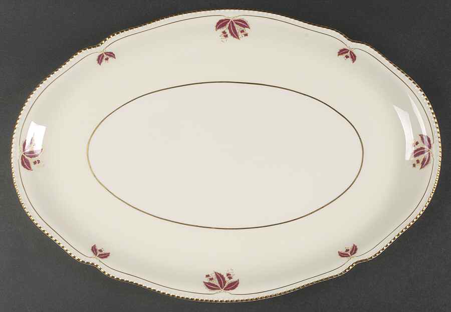Jubilee 16" Oval Serving Platter by Castleton (USA)-1