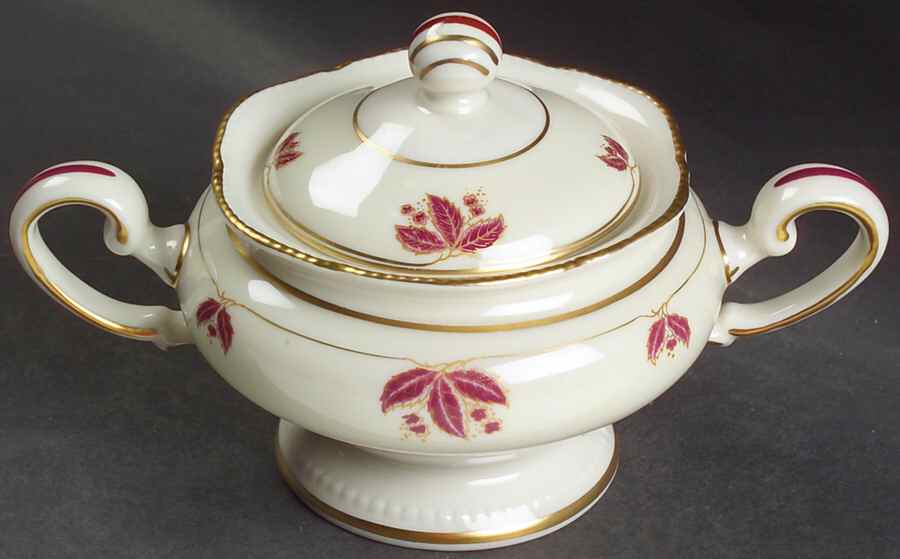 Jubilee Sugar Bowl & Lid by Castleton (USA)-1
