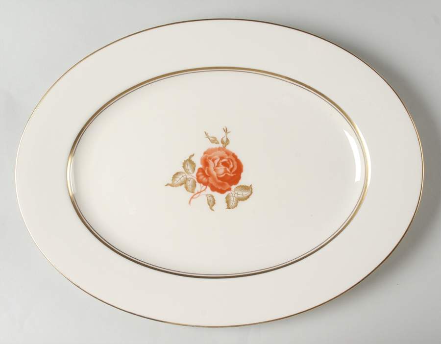 June 15" Oval Serving Platter by Castleton (USA)-1