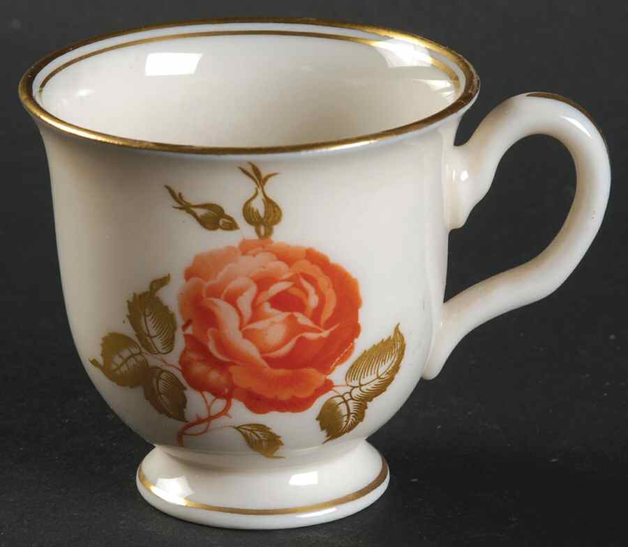 June Footed Demitasse Cup by Castleton (USA)-1