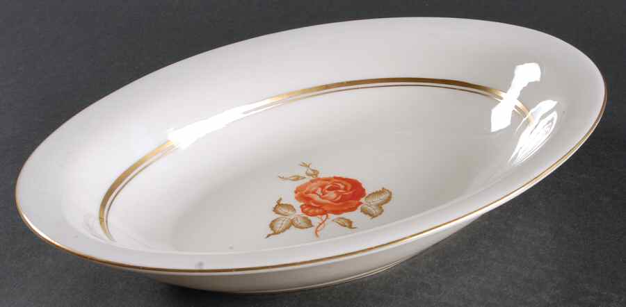 June 11" Oval Vegetable Bowl by Castleton (USA)-1