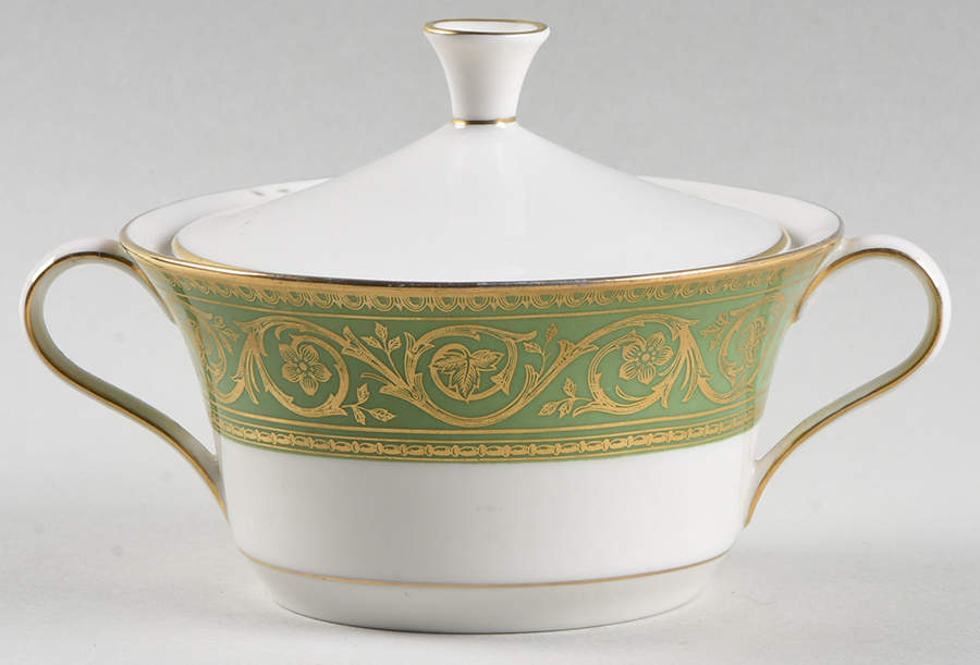 La Boheme (Symphony Shape) Sugar Bowl & Lid by Castleton (USA)-1