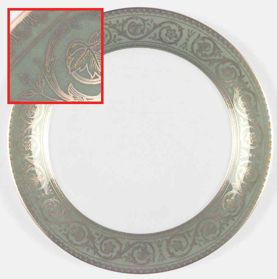 La Boheme (Symphony Shape) Dinner Plate by Castleton (USA)-1