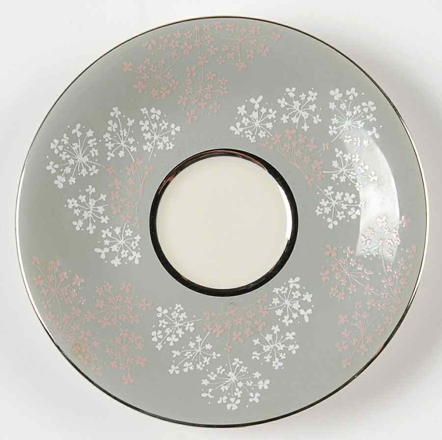 Lace Saucer for Demitasse Cup by Castleton (USA)-1