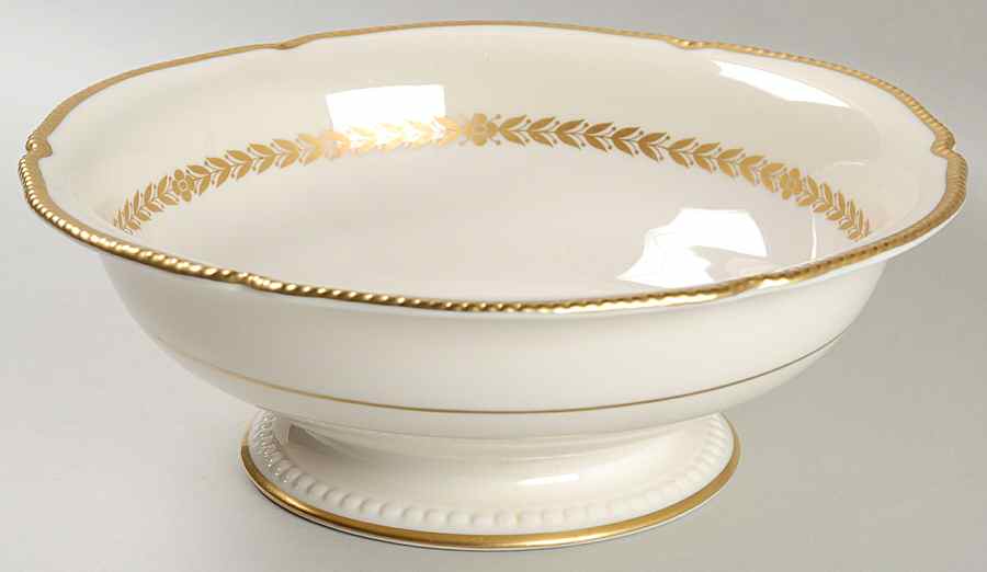 Laurel 9" Round Vegetable Bowl by Castleton (USA)-1