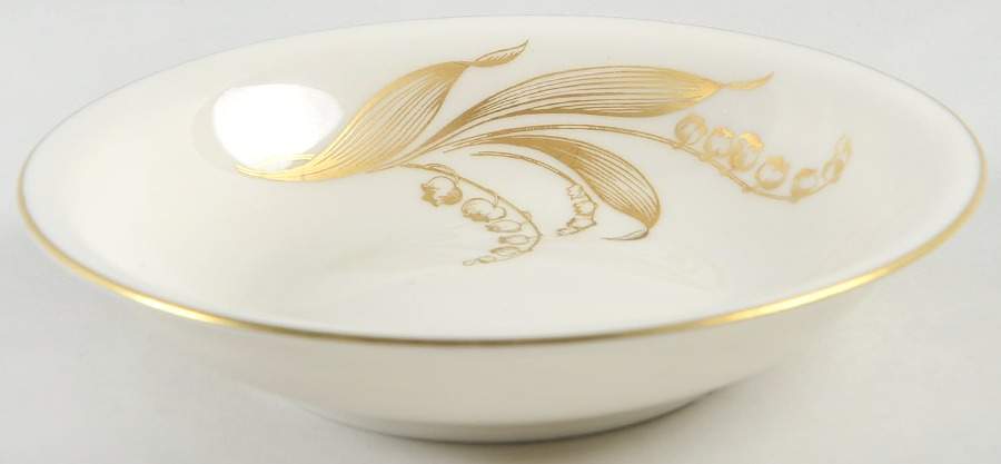 Lily of the Valley Fruit/Dessert (Sauce) Bowl by Castleton (USA)-1