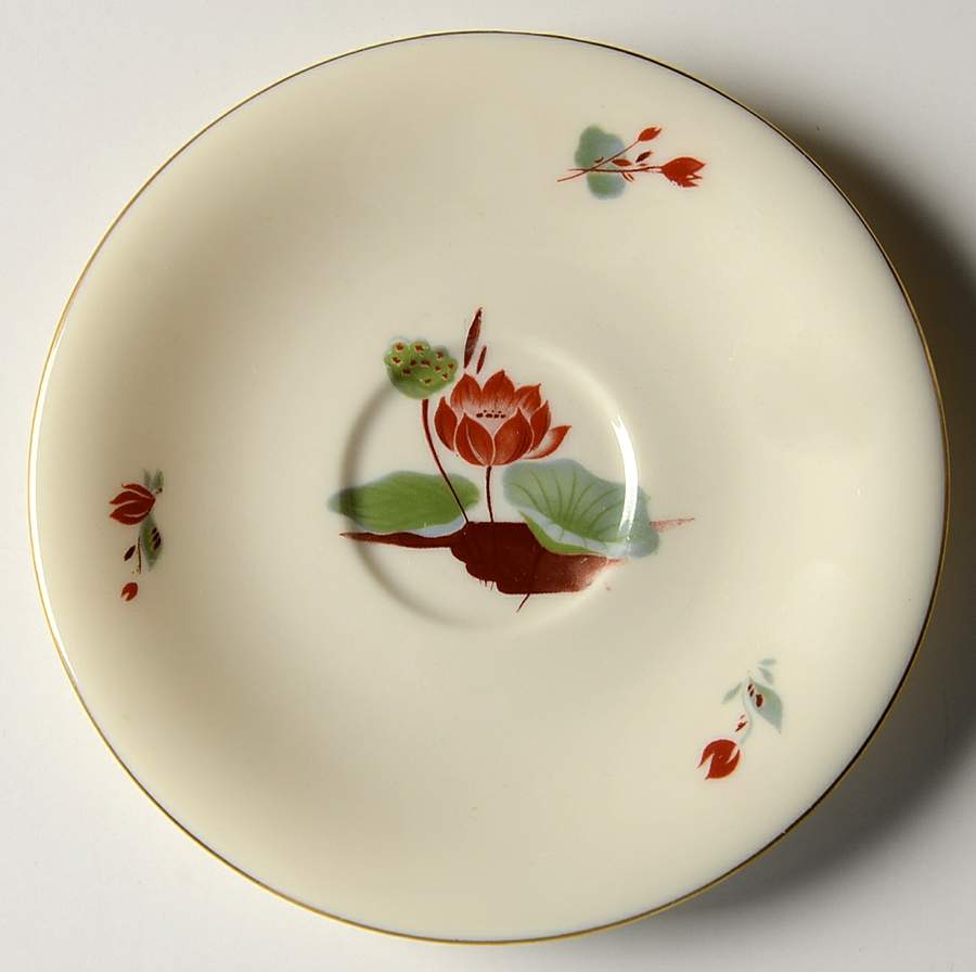 Lotus Saucer for Demitasse Cup by Castleton (USA)-1