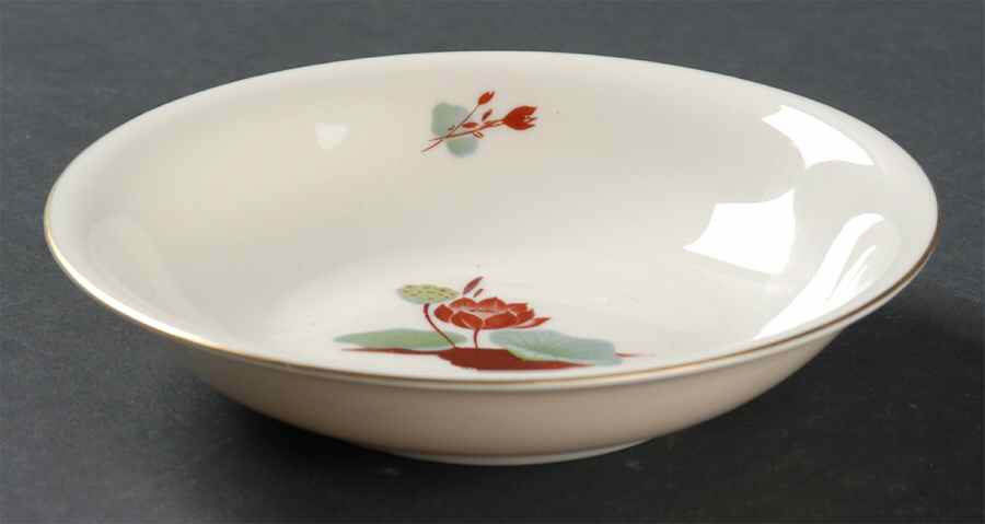 Lotus Fruit/Dessert (Sauce) Bowl by Castleton (USA)-1