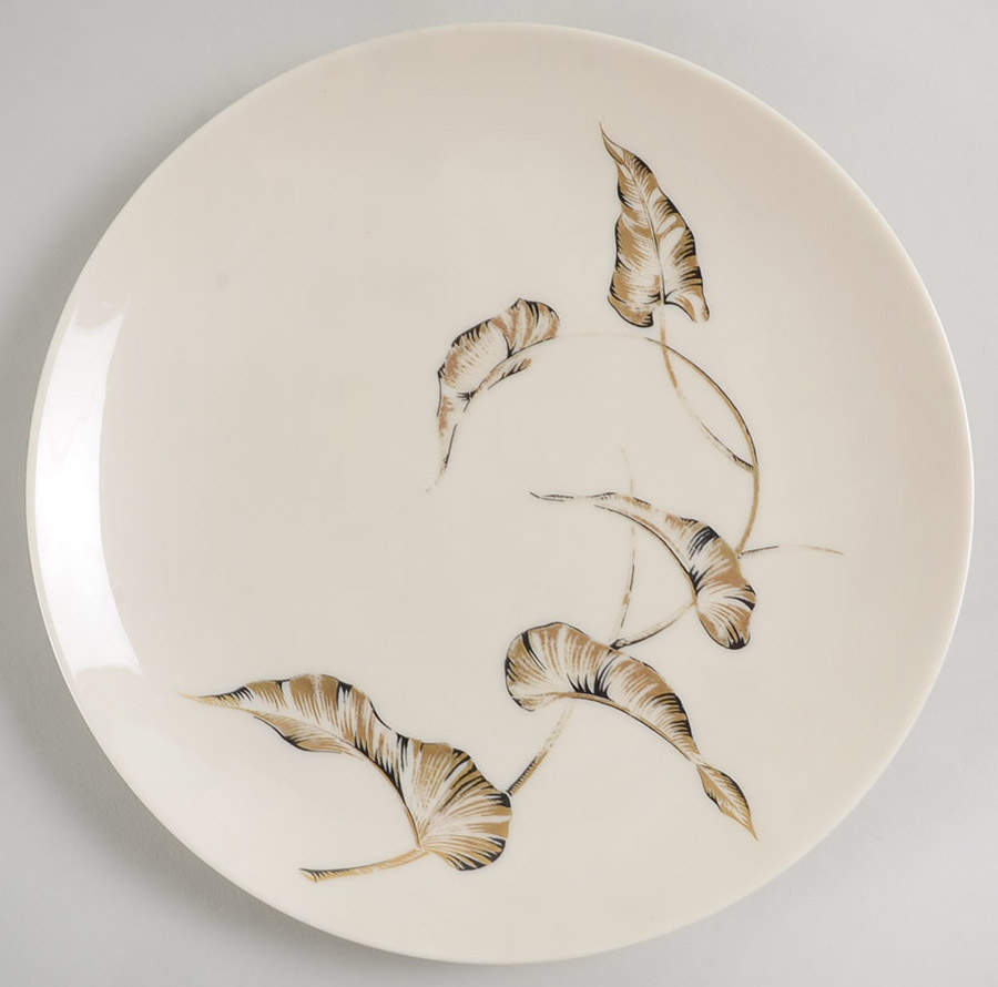 Lyana (Coupe Shape) Luncheon Plate by Castleton (USA)-1