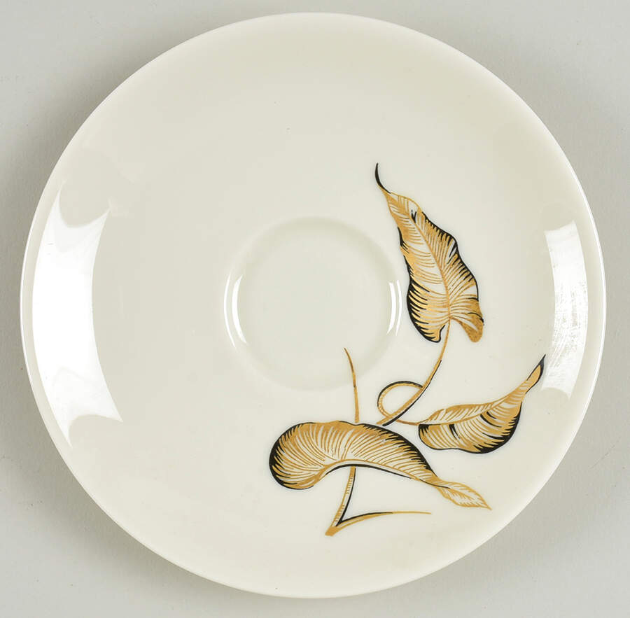 Lyana (Coupe Shape) Saucer for Flat Cup by Castleton (USA)-1