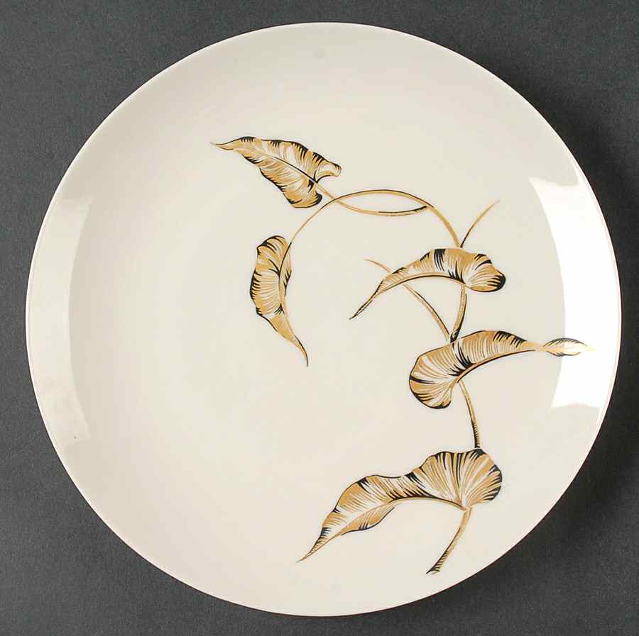 Lyana (Coupe Shape) Salad Plate by Castleton (USA)-1