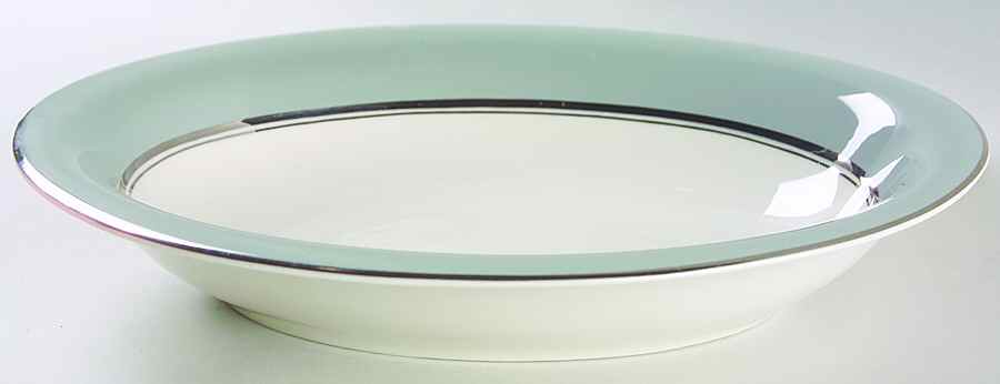 Lyric 10" Oval Vegetable Bowl by Castleton (USA)-1