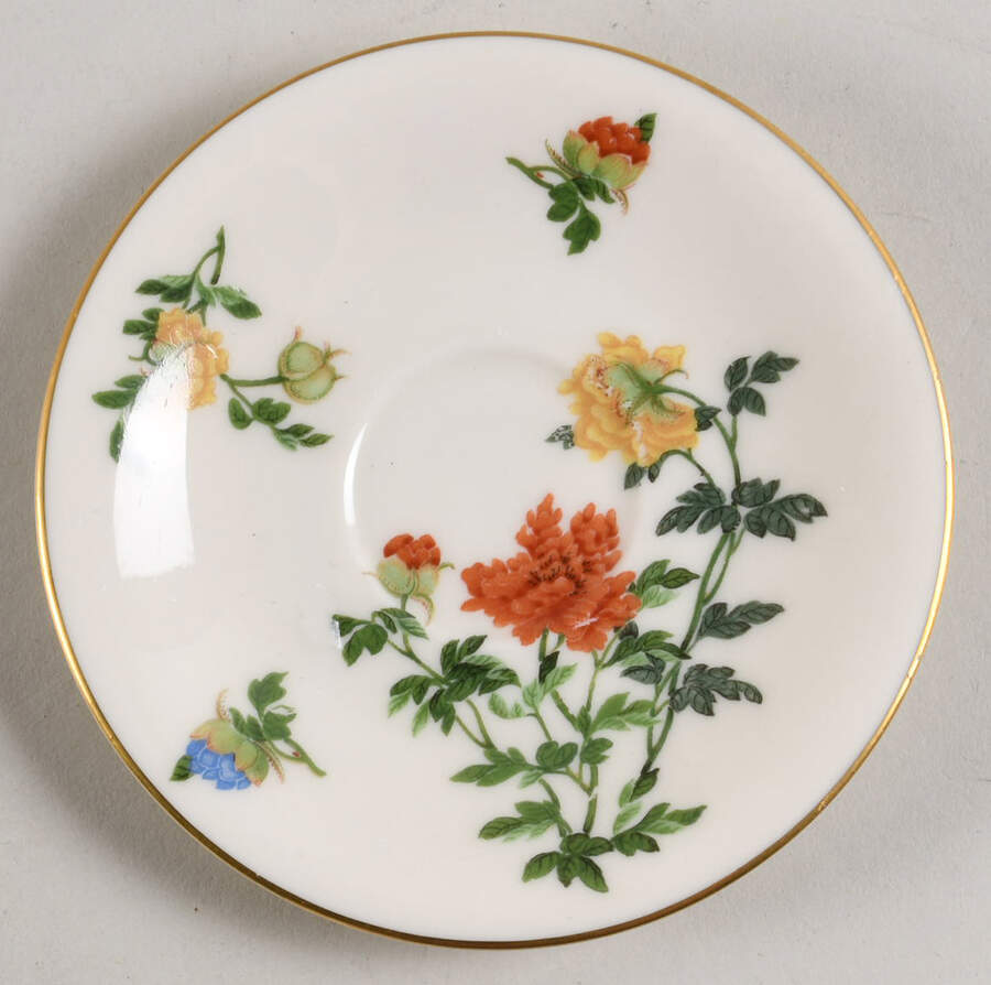 Ma Lin Saucer for Demitasse Cup by Castleton (USA)-1