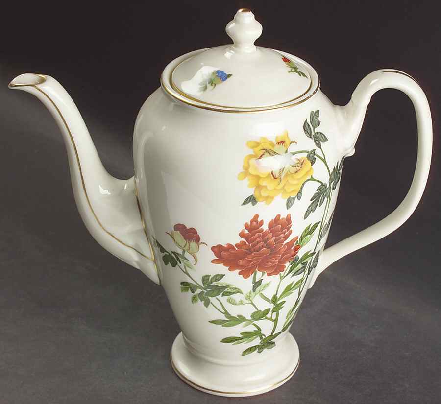 Ma Lin Coffee Pot & Lid by Castleton (USA)-1