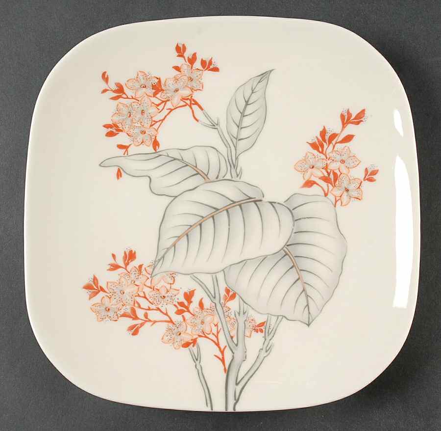 Mandalay Square Salad Plate by Castleton (USA)-1