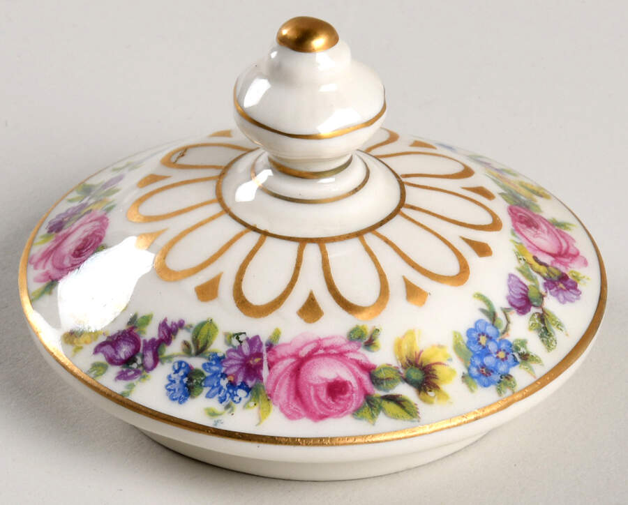 Manor Lid for Sugar Bowl by Castleton (USA)-1