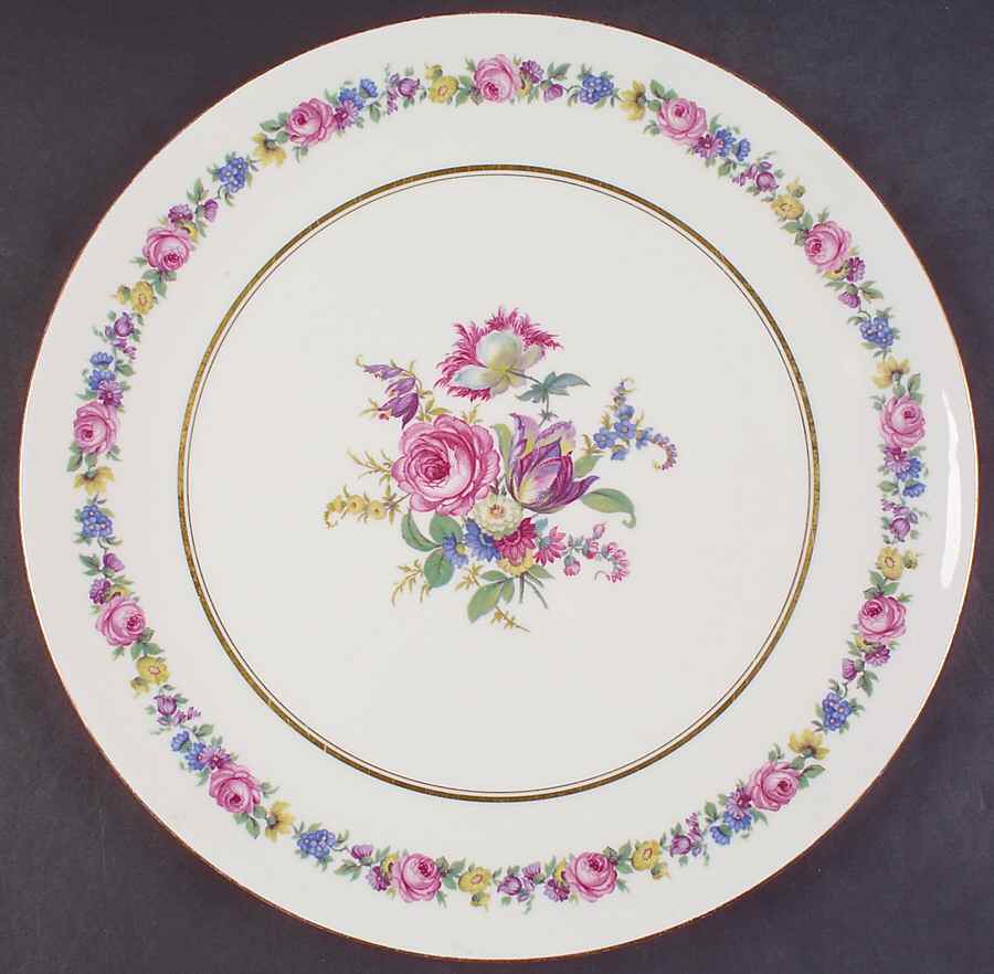 Manor 13" Chop Plate (Round Platter) by Castleton (USA)-1