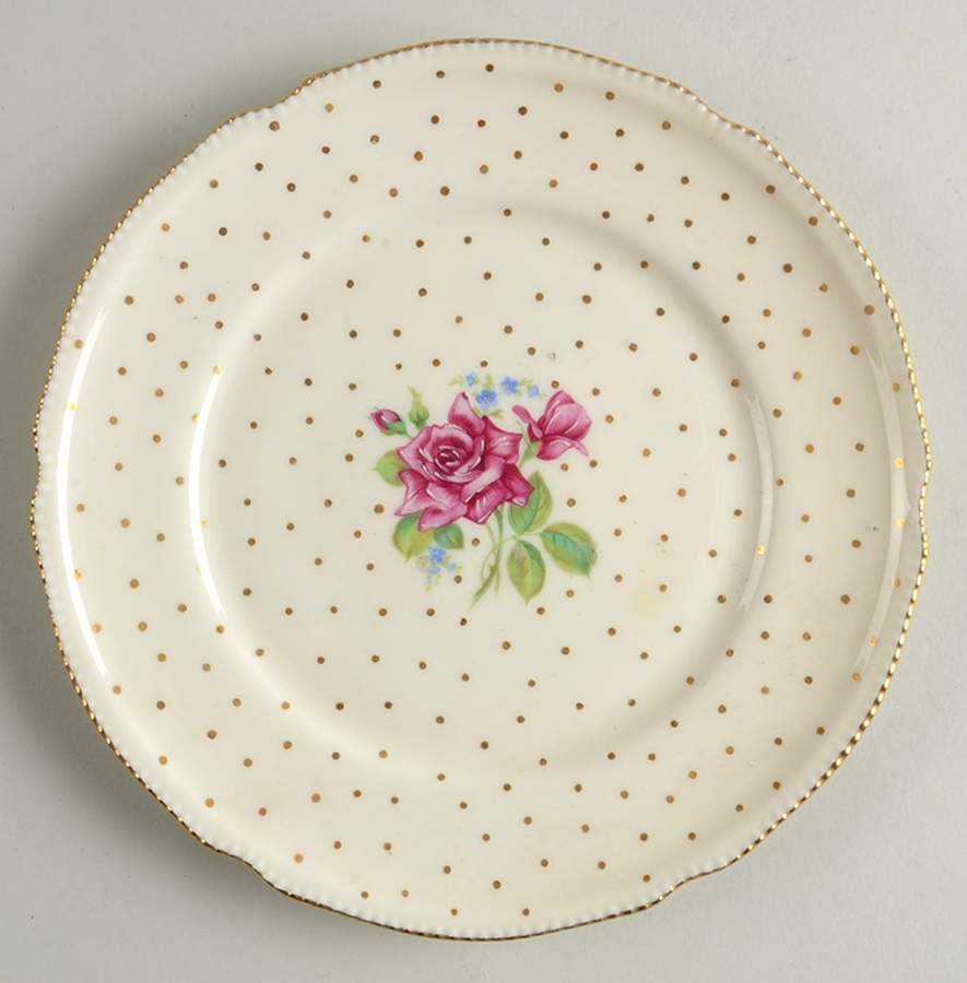 Martha Washington Salad Plate by Castleton (USA)-1