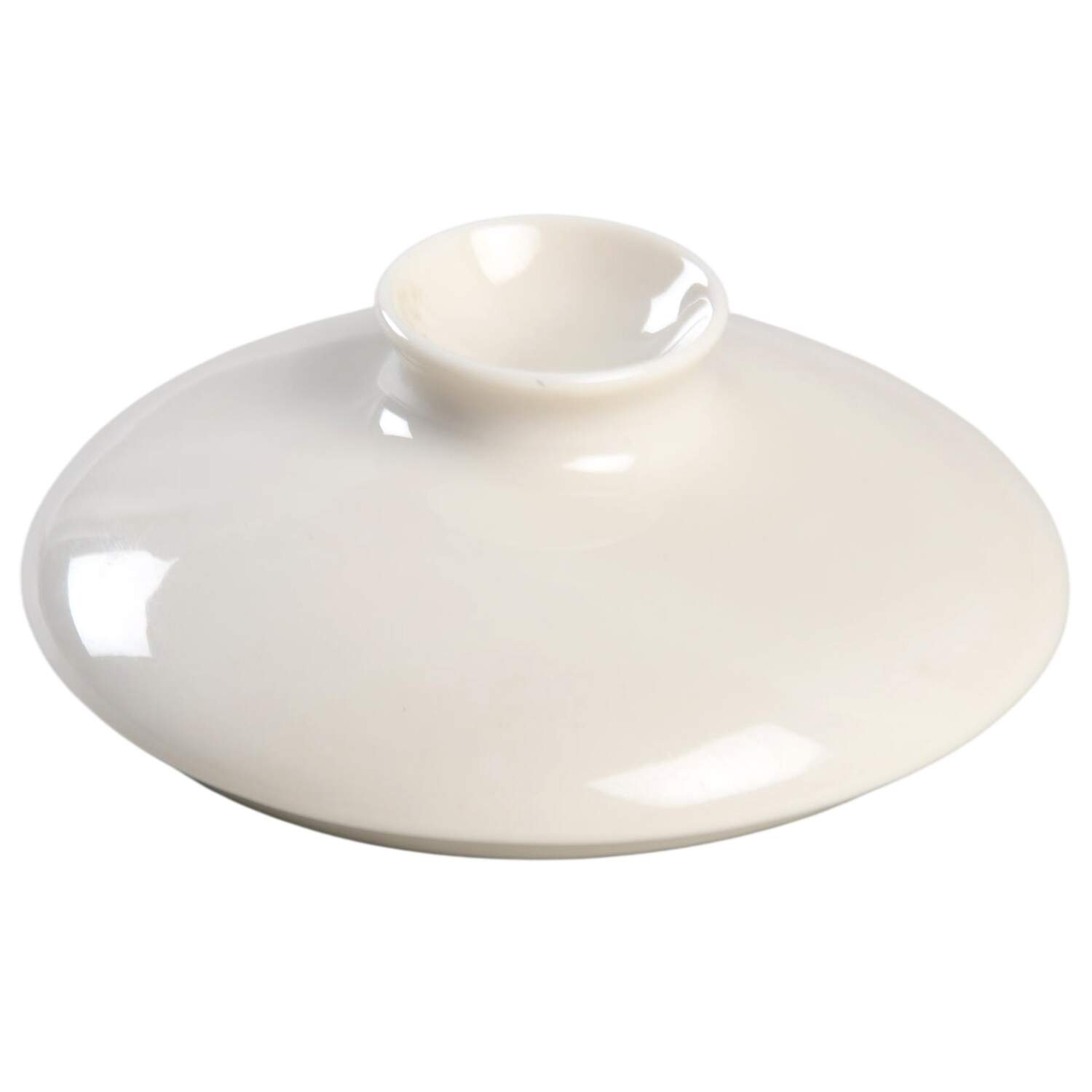 Museum White Lid for Sugar Bowl by Castleton (USA)-1
