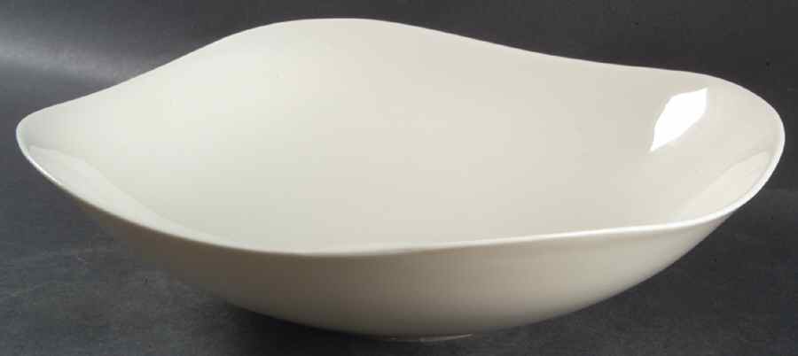 Museum White 9" Square Vegetable Bowl by Castleton (USA)-1