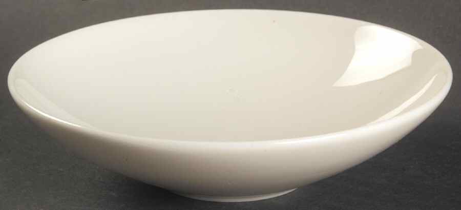 Museum White Fruit/Dessert (Sauce) Bowl by Castleton (USA)-1