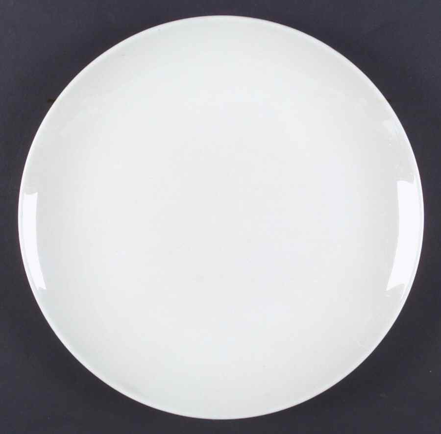 Museum White Dinner Plate by Castleton (USA)-1