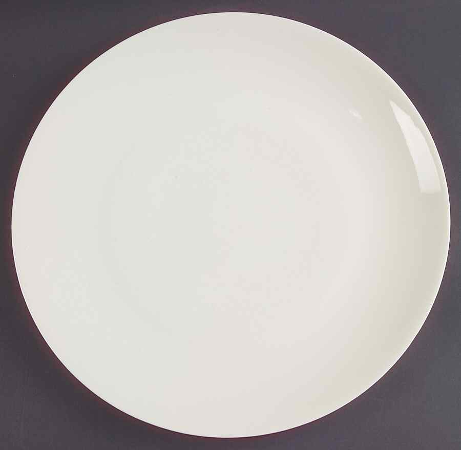 Museum White 13" Chop Plate (Round Platter) by Castleton (USA)-1