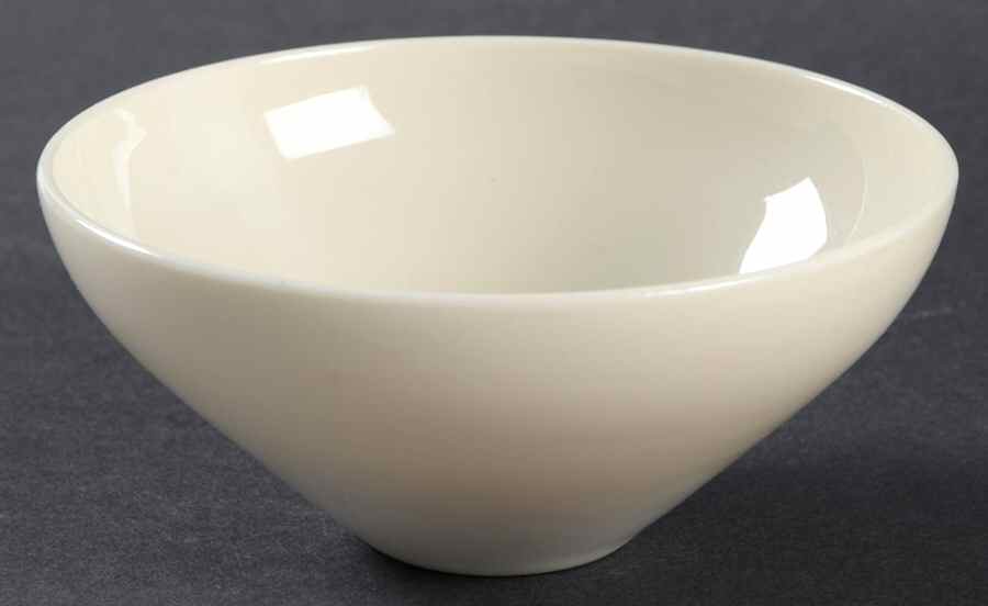 Museum White Open Sugar Bowl by Castleton (USA)-1