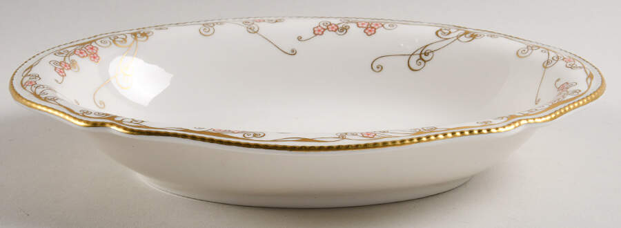 Nouvelle 10" Oval Vegetable Bowl by Castleton (USA)-1