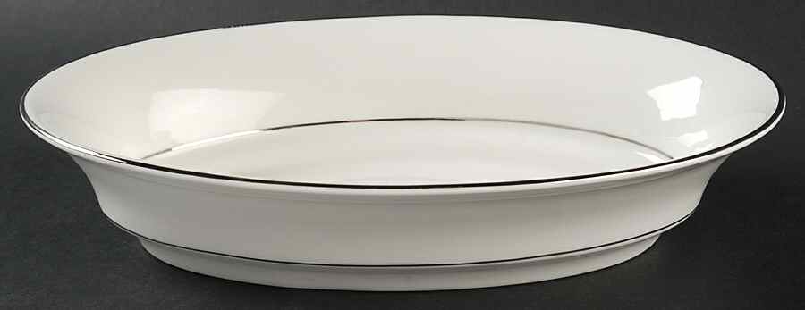Overture 10" Oval Vegetable Bowl by Castleton (USA)-1