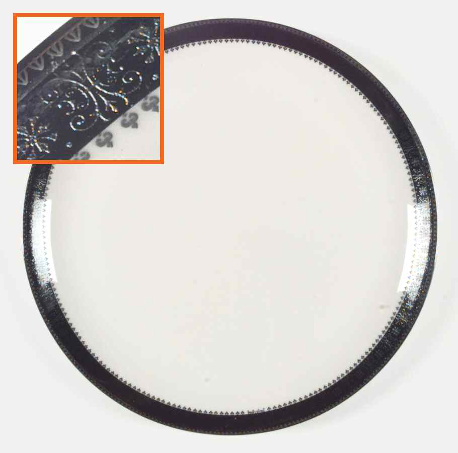 Persian Brocade Dinner Plate by Castleton (USA)-1