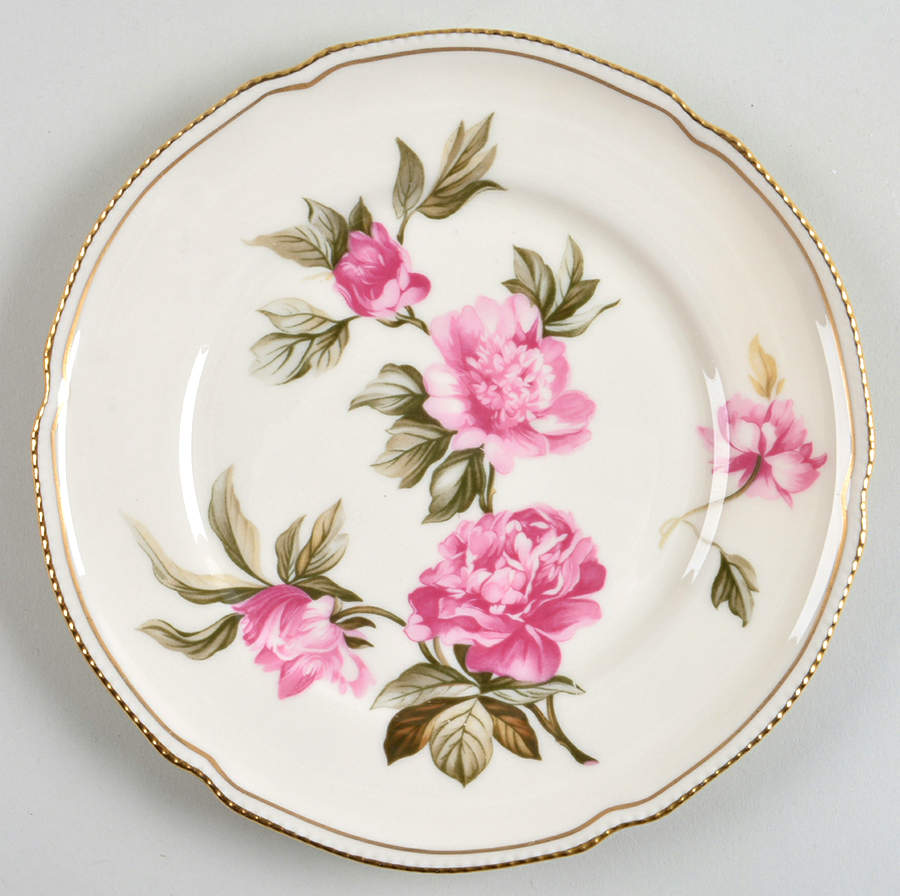 Peony Salad Plate by Castleton (USA)-1