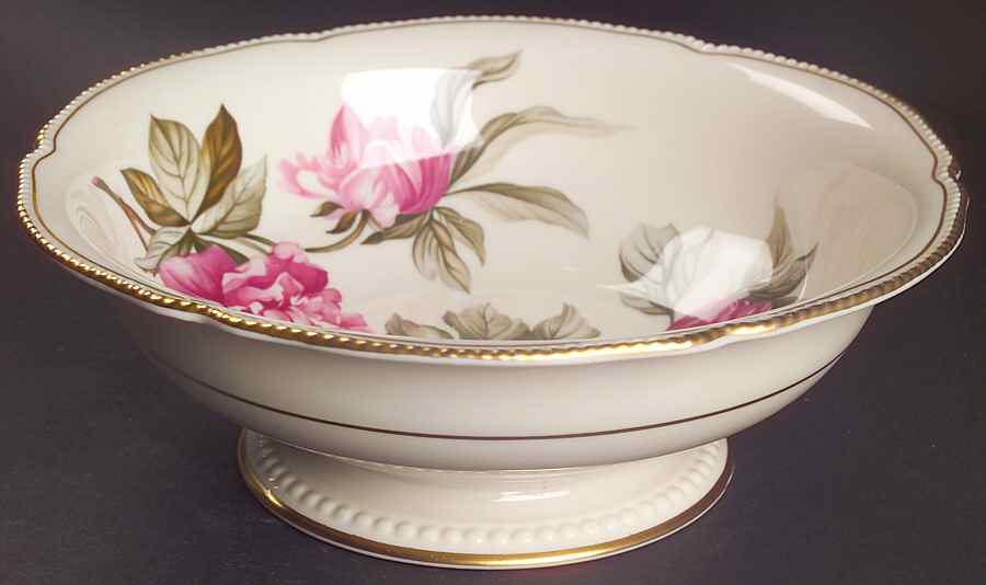 Peony 9" Round Vegetable Bowl by Castleton (USA)-1