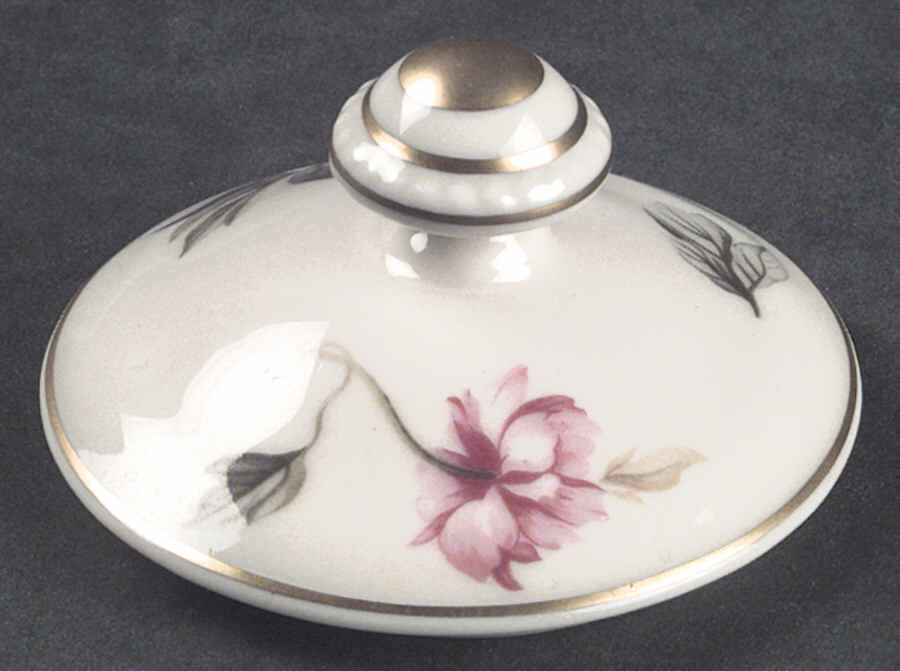 Peony Lid for Sugar Bowl by Castleton (USA)-1