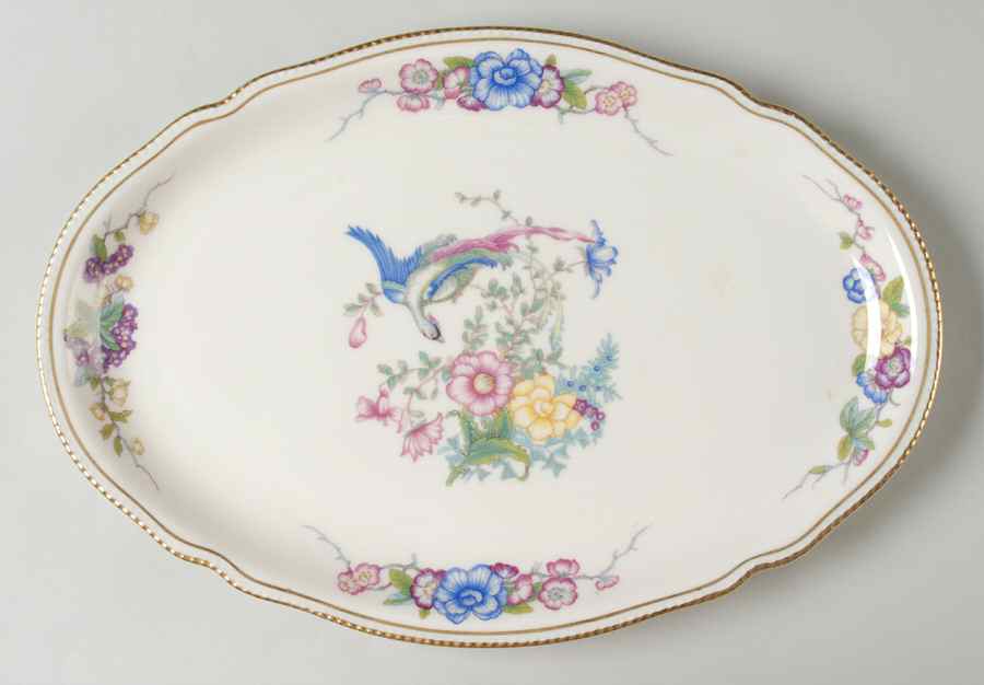 Phoenix 13" Oval Serving Platter by Castleton (USA)-1