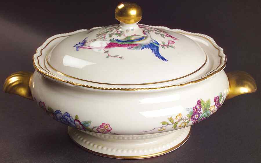 Phoenix Round Covered Vegetable by Castleton (USA)-1