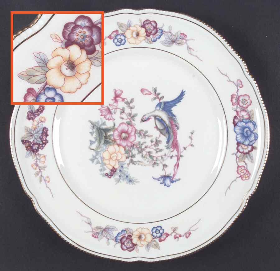 Phoenix Dinner Plate by Castleton (USA)-1