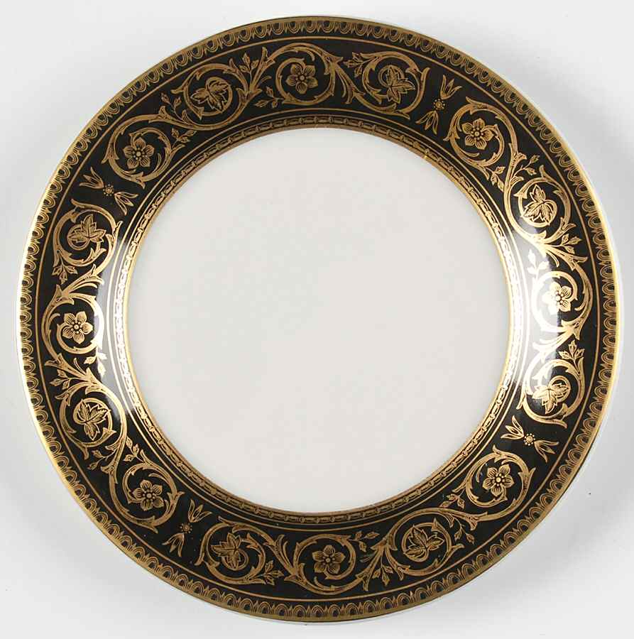 Quadrille Bread & Butter Plate by Castleton (USA)-1