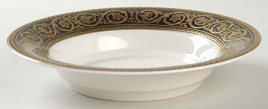 Quadrille Rim Soup Bowl by Castleton (USA)-1