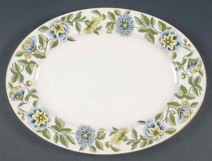 Ravenna 13" Oval Serving Platter by Castleton (USA)-1