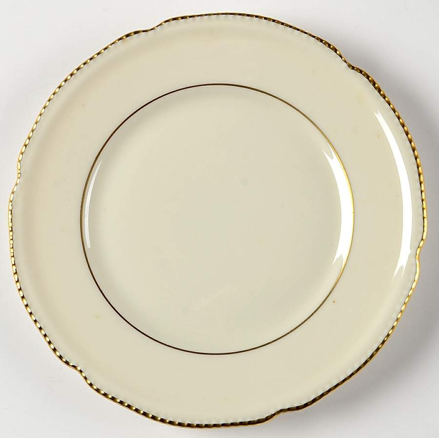 Regal (1 Gold Inner Ring) Bread & Butter Plate by Castleton (USA)-1