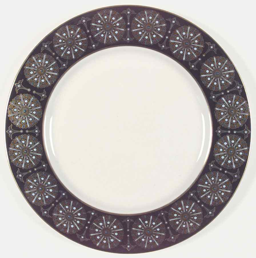 Royal Medallion Dinner Plate by Castleton (USA)-1
