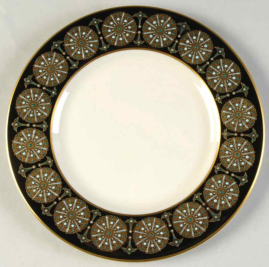 Royal Medallion Salad Plate by Castleton (USA)-1